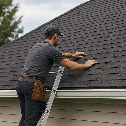 roof inspection by a roofer