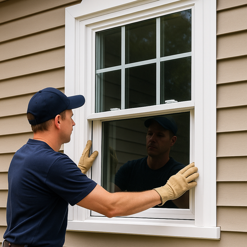 new window being installed